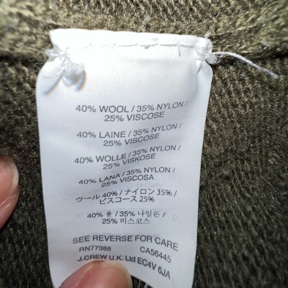 J. Crew Green Sweater - Picture 7 of 7